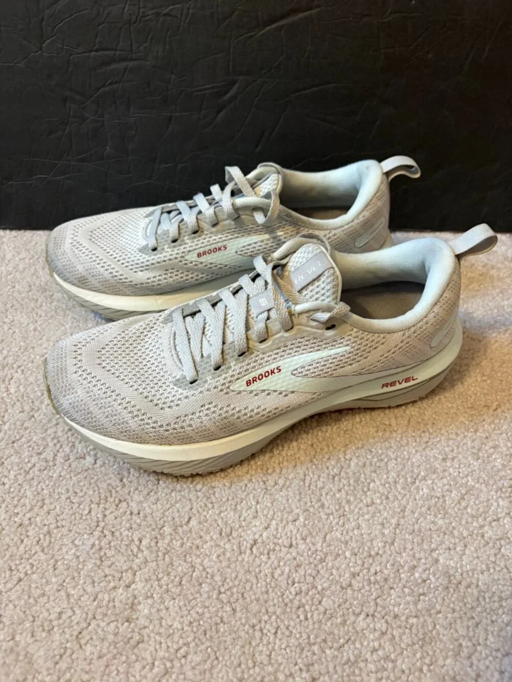 Brooks Revel Women's Running Shoes Size 8B Gray 1203861B459